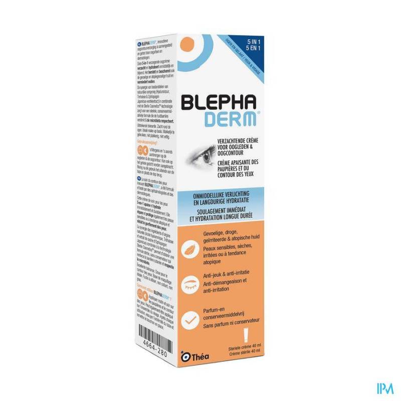 BLEPHADERM CREME TUBE 40ML