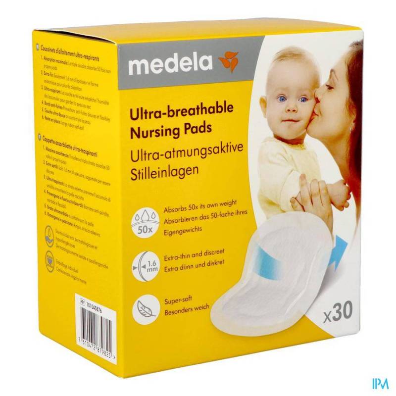 MEDELA COUSSINETS ALLAITEMENT ULTRA RESPIRANTS 30