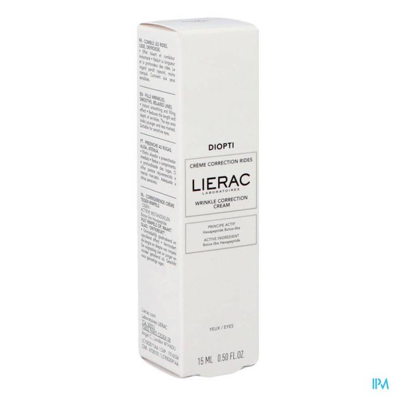 LIERAC DIOPTI RIDES TUBE 15ML