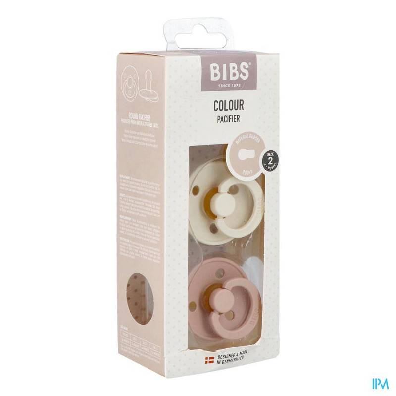 BIBS 2 FOPSPEEN DUO IVORY&BLUSH