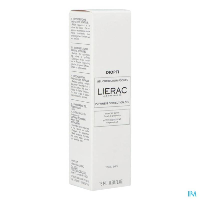 LIERAC DIOPTI POCHES TUBE 15ML