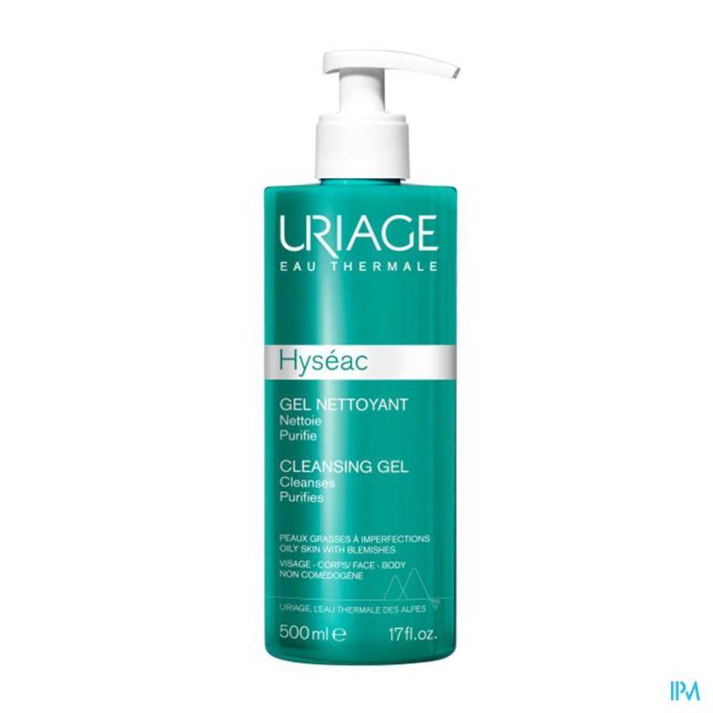 URIAGE HYSEAC GEL NETTOYANT 500ML NF