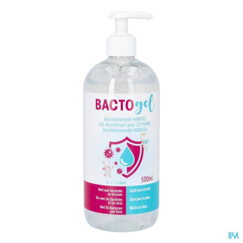 BACTOGEL GEL HYDROALCOOLIQUE FL POMPE 500ML