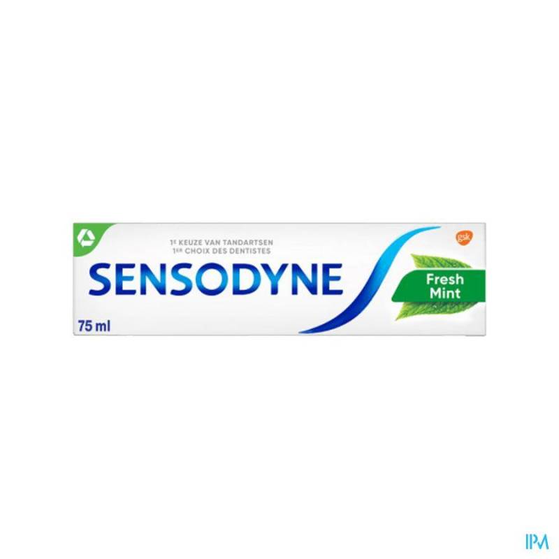 SENSODYNE FRESH MINT DENTIFRICE 75ML NF