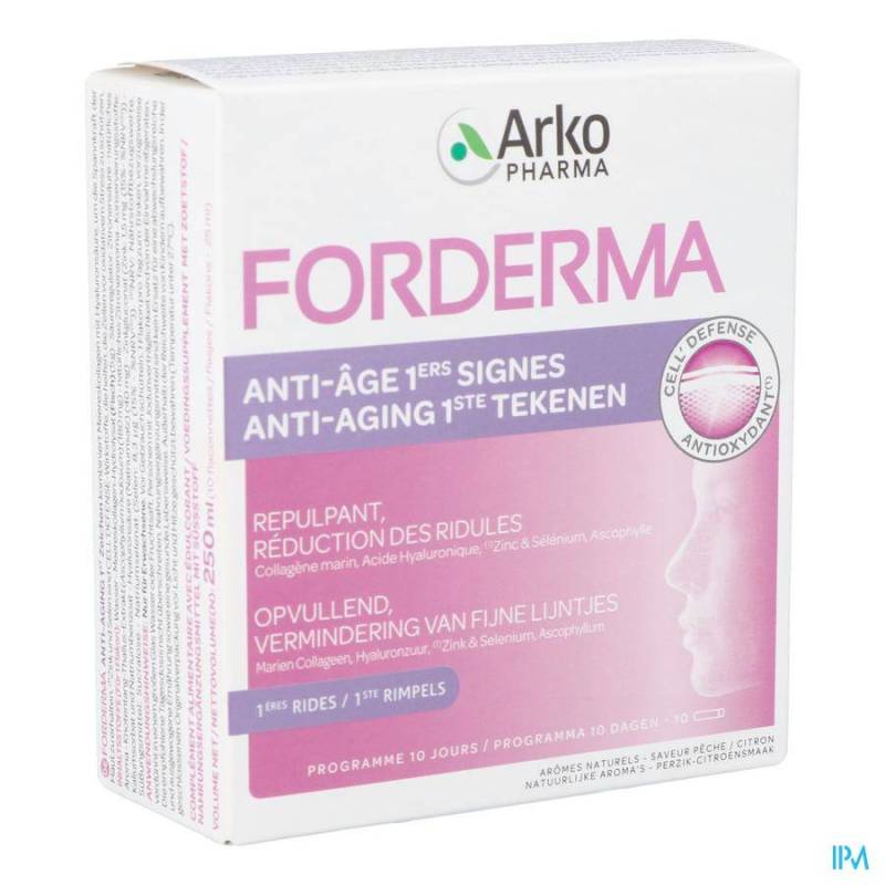 FORDERMA ANTI-AGE 1ERS SIGNES 10 fl.