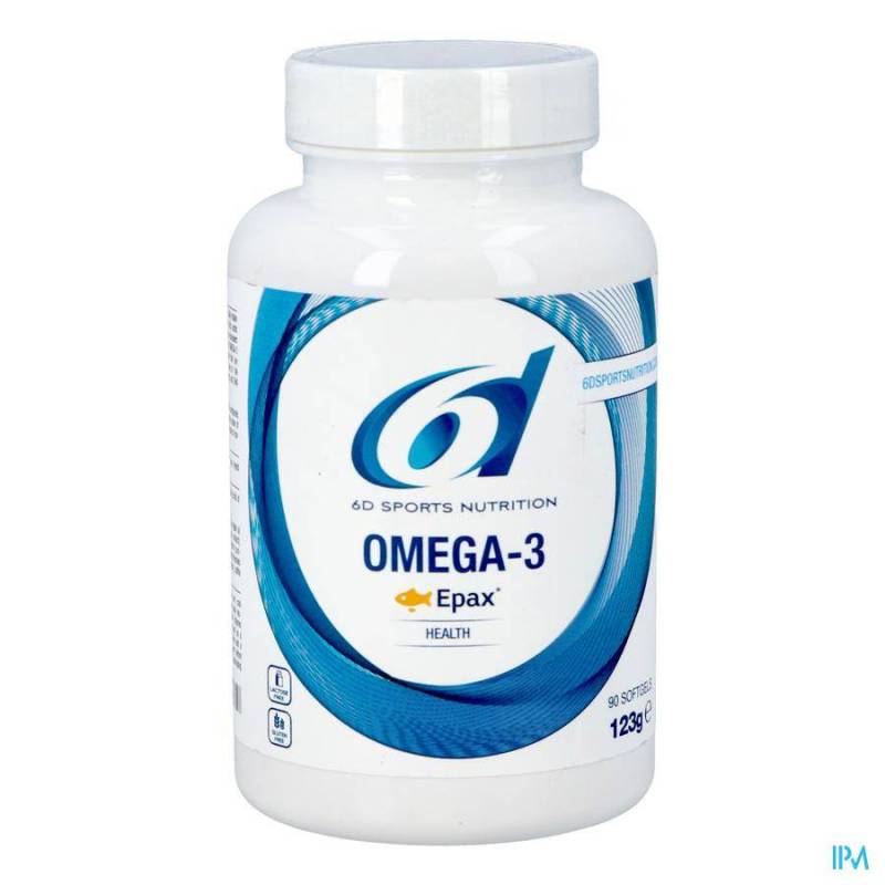 6D SIXD OMEGA 3 SOFTGELS 90