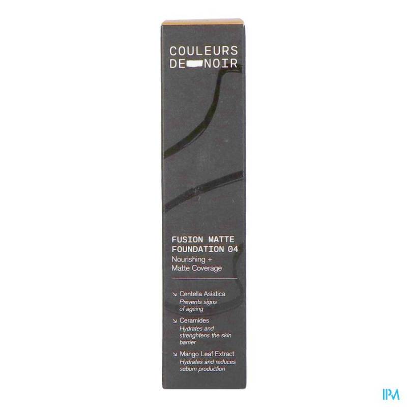 LES COULEURS DE NOIR FUSION MATTE FDT IP30 04 28ML