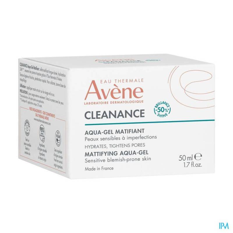 AVENE CLEANANCE AQUA GEL MATTIFIANT 50 M