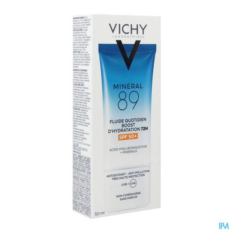 VICHY MINERAL 89 FLUIDE HYDRATATION SPF50 50ML