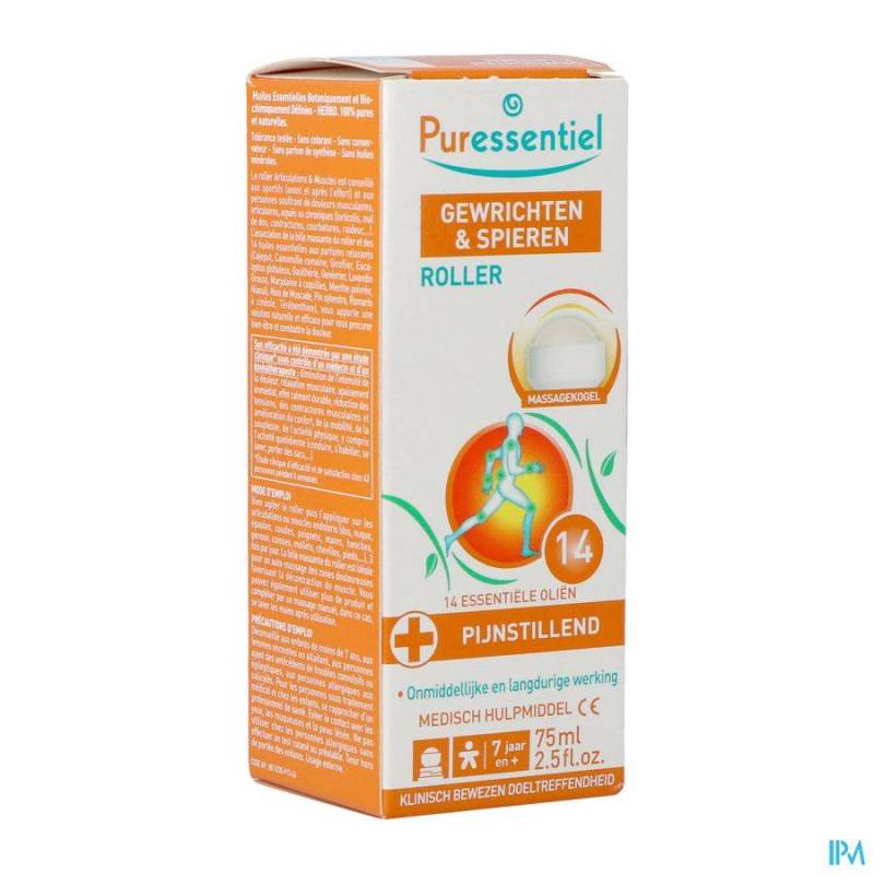 Puressentiel Gewrichten Roller 14 Ess Olie 75ml