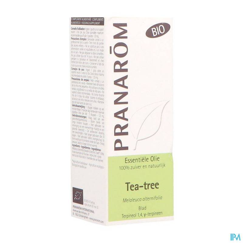 Tea Tree Bio Ess Olie 10ml Pranarom