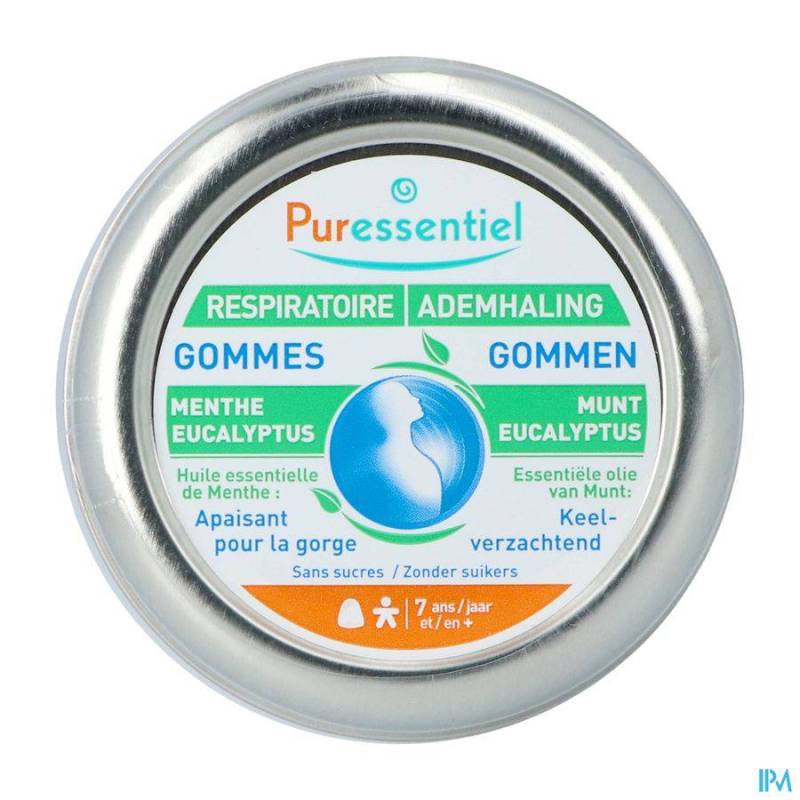 Puressentiel Ademhaling Keelgommen 24