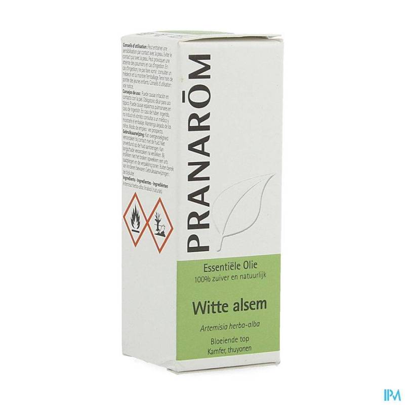 Bijvoetkruid Wit Ess Olie 10ml Pranarom