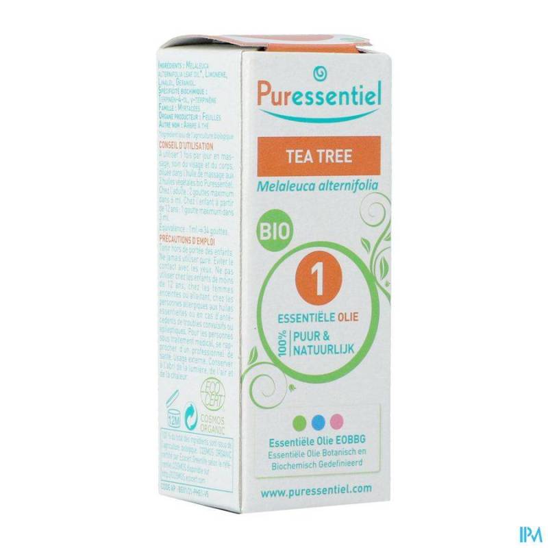 Puressentiel Expert Theeboom Bio Ess Olie 10ml