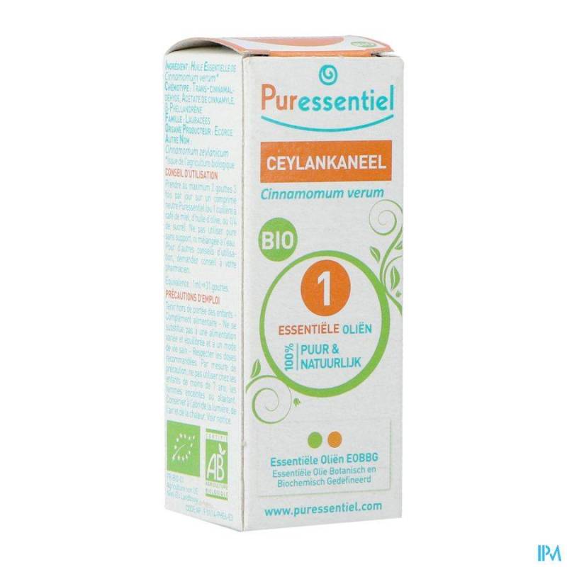 Puressentiel Expert Kaneel Ceylon Bio Ess Olie 5ml