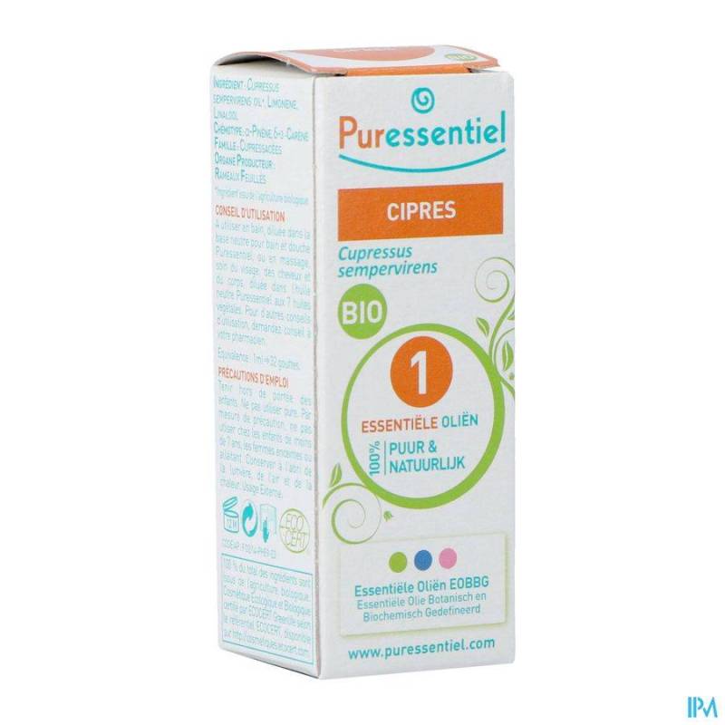 Puressentiel Expert Cipres Bio Ess Olie 10ml