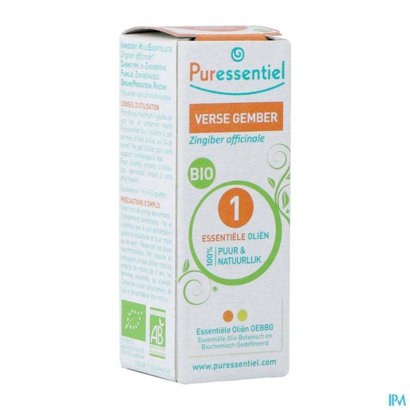 Puressentiel Expert Gember Bio Ess Olie 5ml