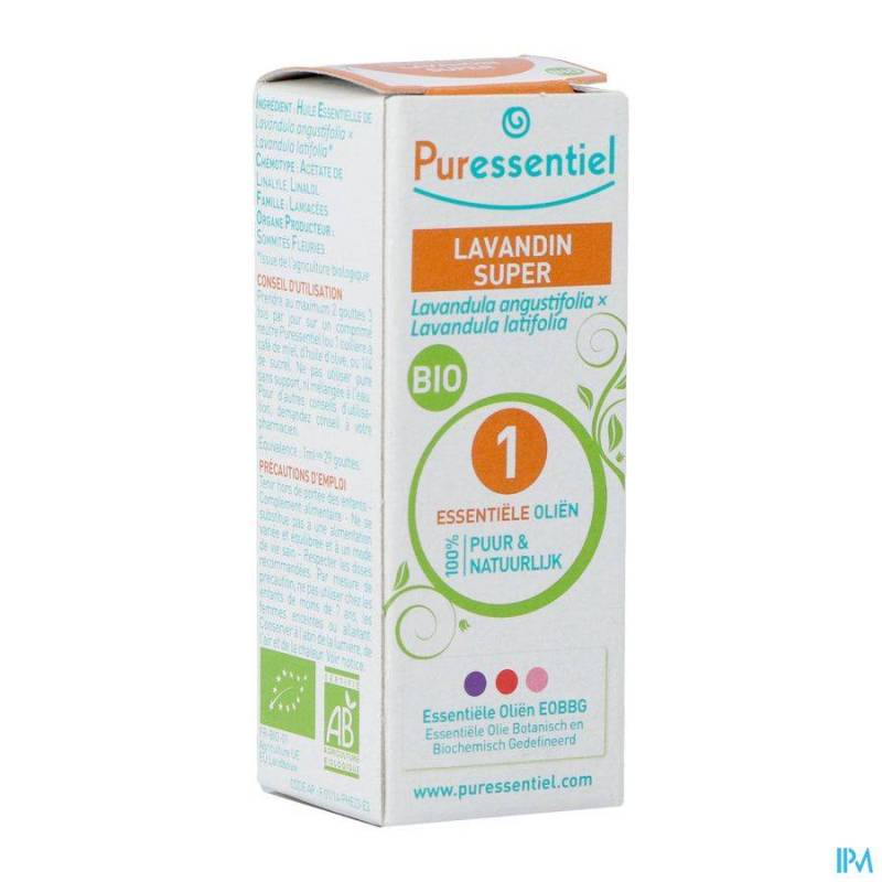 Puressentiel Expert Lavandin Sup.bio Ess Olie 10ml