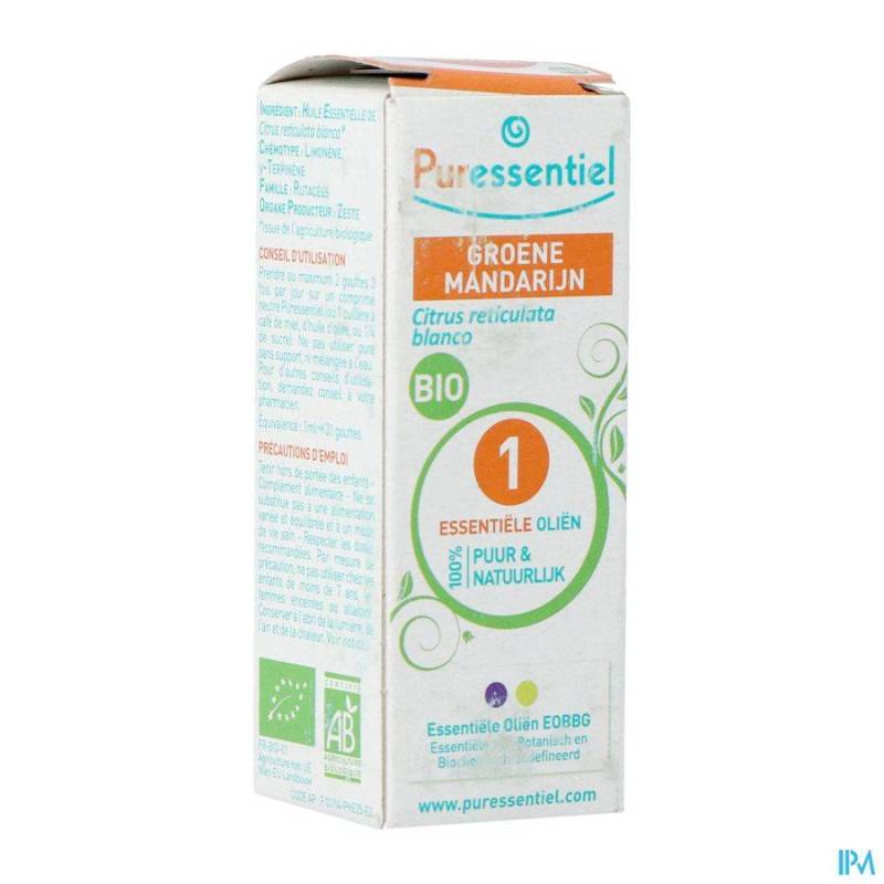 Puressentiel Expert Mandarijn Bio Ess Olie 10ml