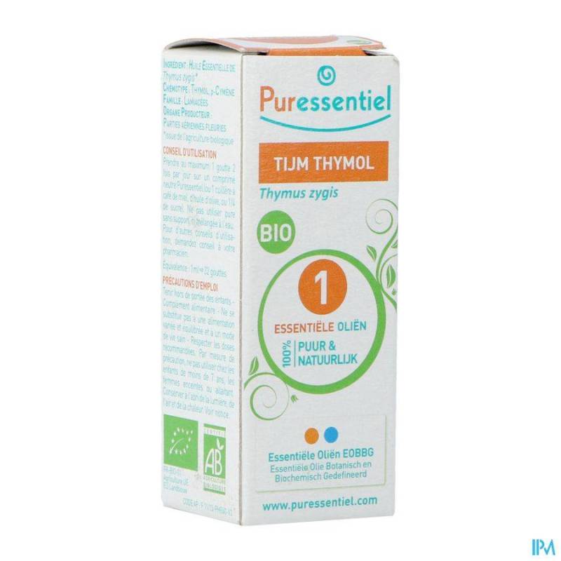 Puressentiel Expert Tijm Thymol Bio Ess Olie 5ml