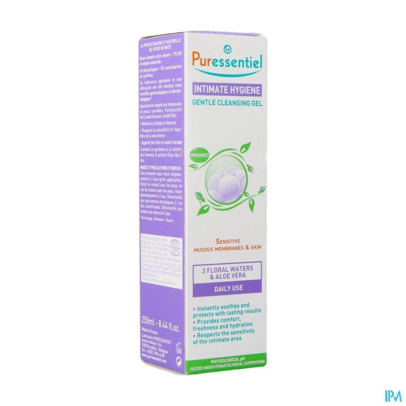 PURESSENTIEL HYGIENE INTIME GEL LAVANT BIO 250ML