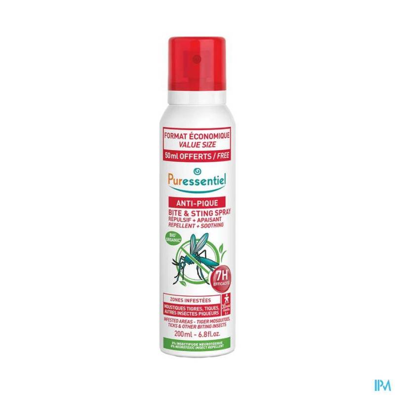 PURESSENTIEL A/INSECTENBEET SPRAY 200ML