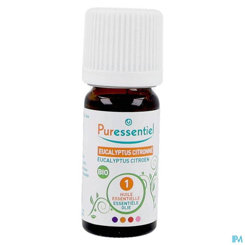 Puressentiel Eucalyptus Citroen Ess Olie Bio 10ml