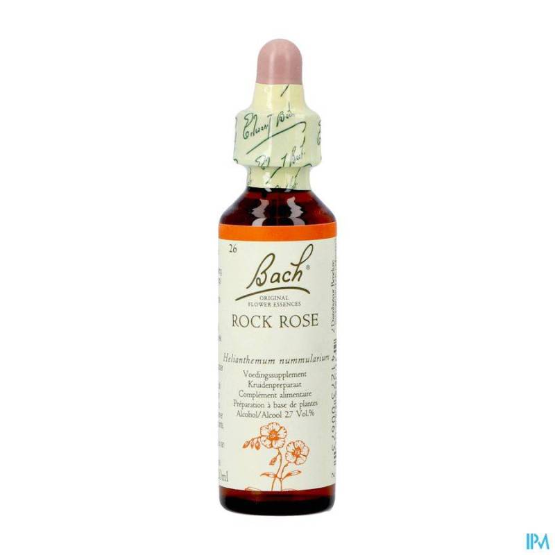 Bach Flower Remedie 26 Rock Rose 20ml