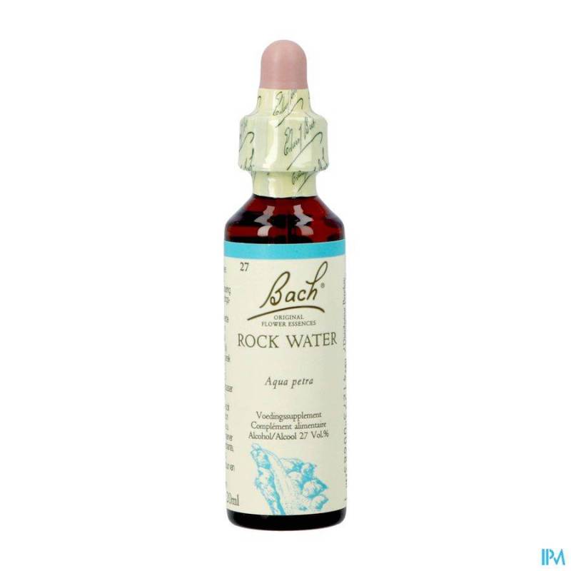 BACH FLOWER REMEDIE 27 ROCK WATER 20ML