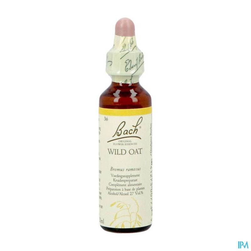 BACH FLOWER REMEDIE 36 WILD OAT 20ML