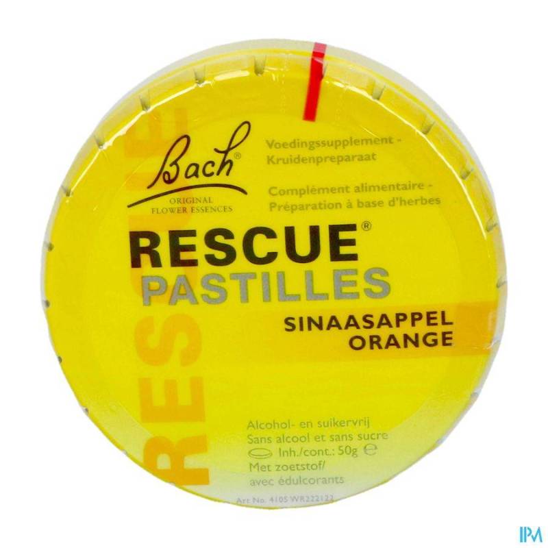 Bach Rescue Pastilles Sinaas Suikervrij 50g