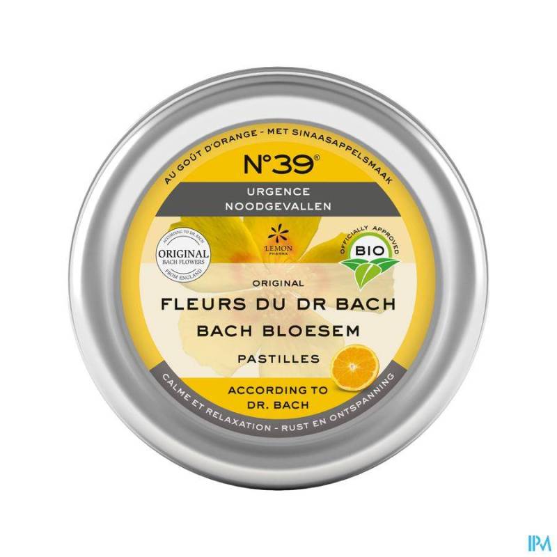 Bachbloesem Bio Pastilles N39 Noodgevallen 50g