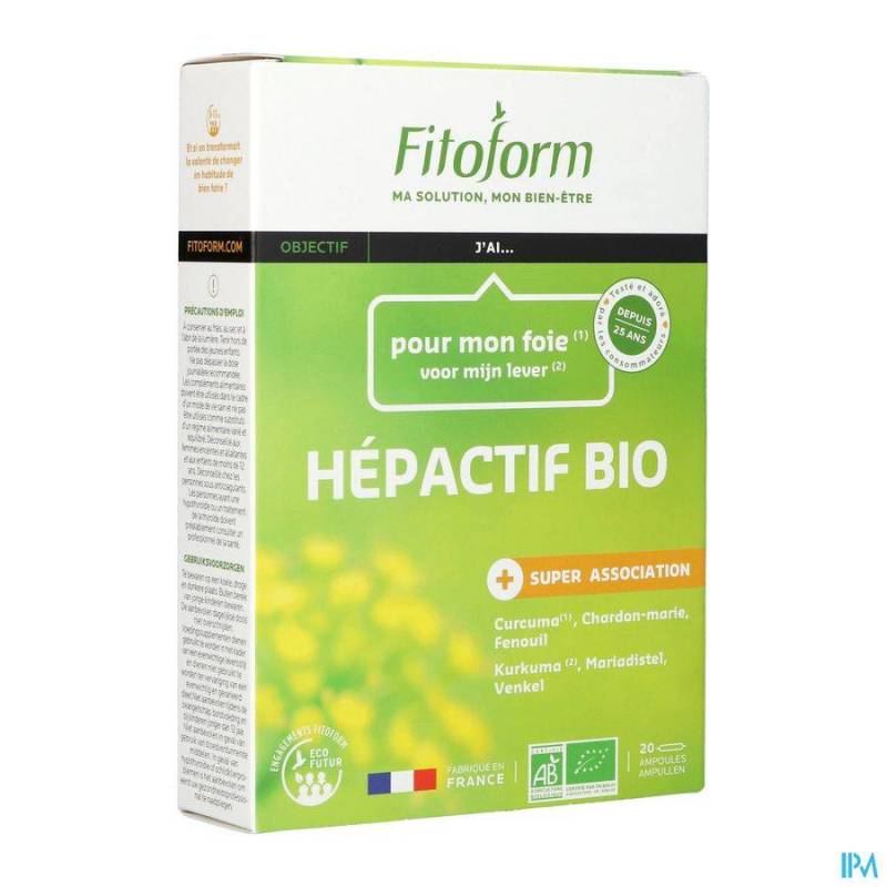 Hepactif Bio Amp 20x10ml Fitoform