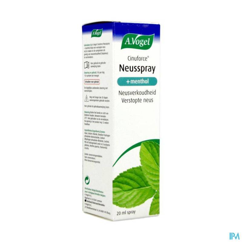 Vogel Cinuforce Neusspray Menthol 20ml