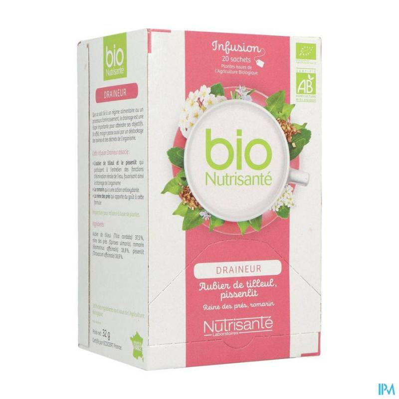 Infusie Bio Drainage Zakje 20