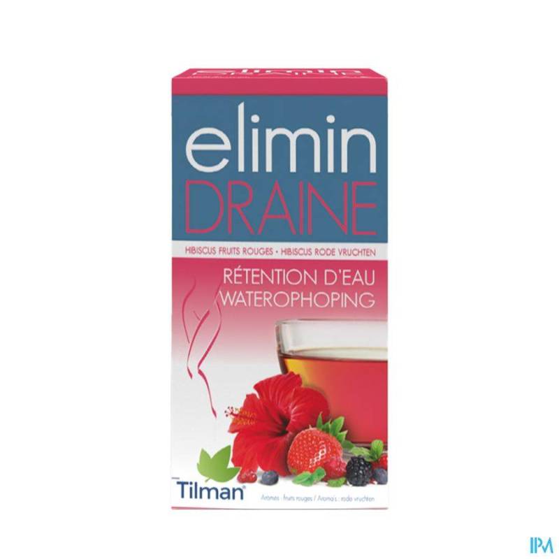 ELIMIN DRAINE FRUITS ROUGES TEA-BAGS 20