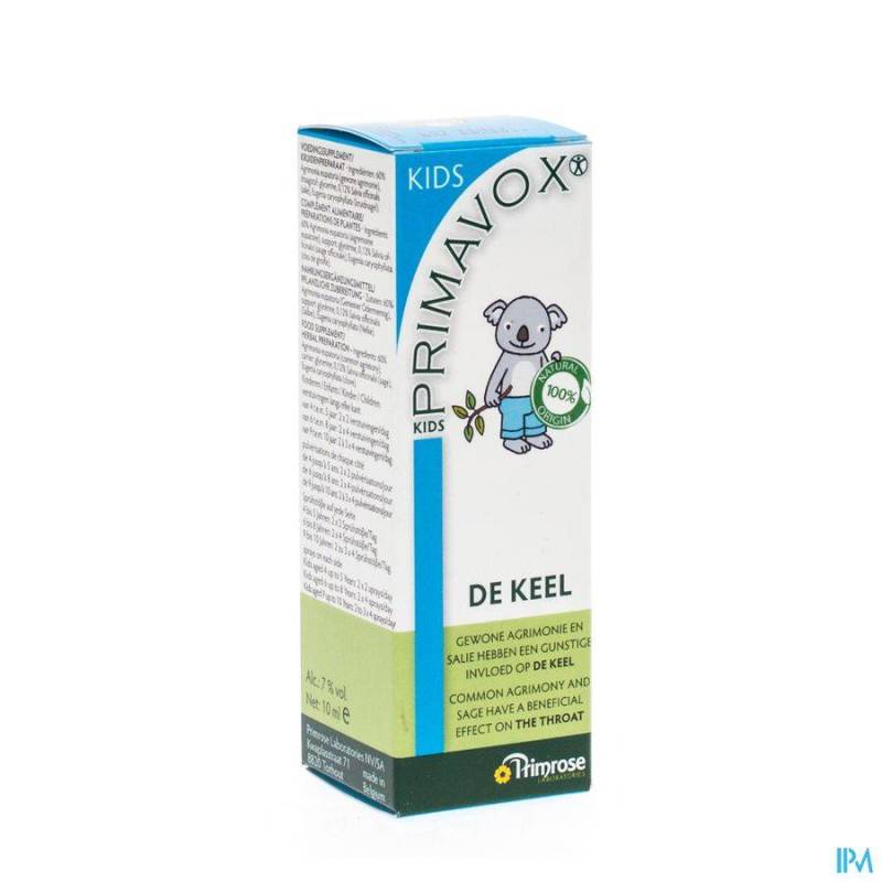 Primavox Kids Keelspray 10ml