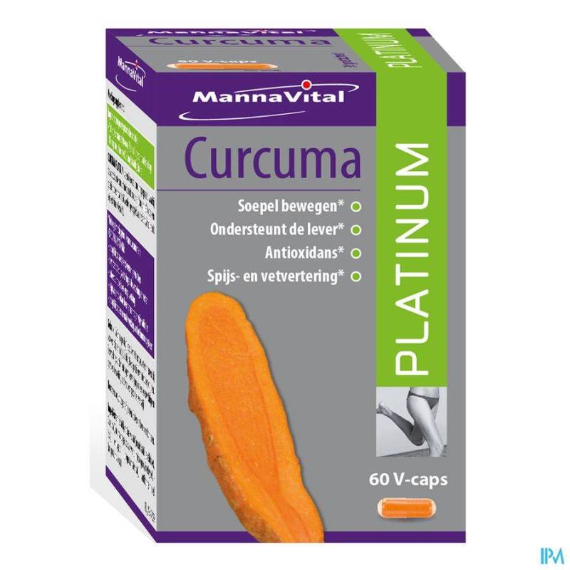 MANNAVITAL CURCUMA PLATINUM V-CAPS 60