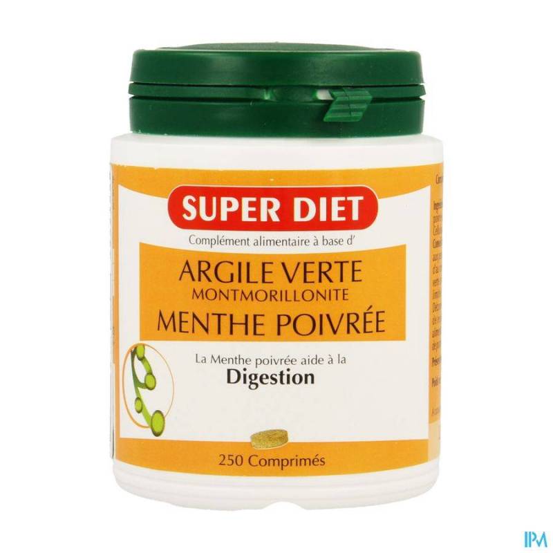 Super Diet Groene Klei Comp 250