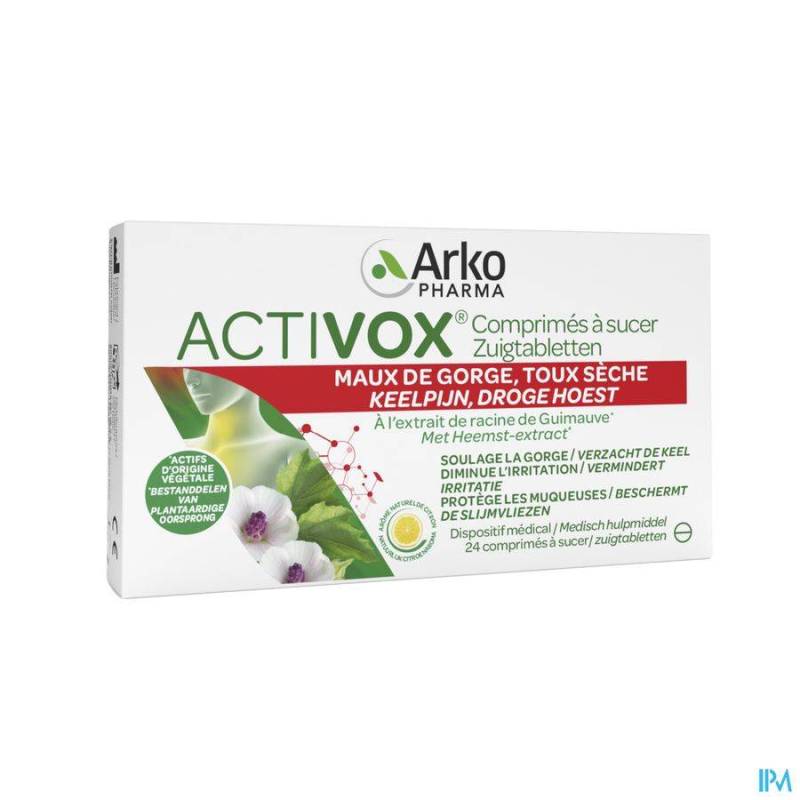 Activox Keelpijn Zuigtabletten 24