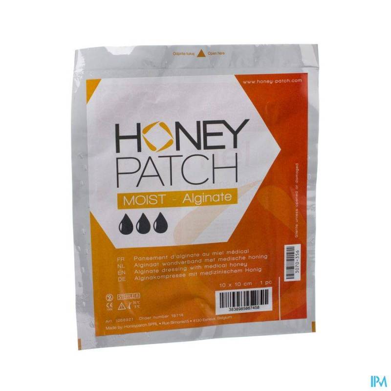 Honeypatch Moist Verb Alg. Ster 10x10cm 1 1058921