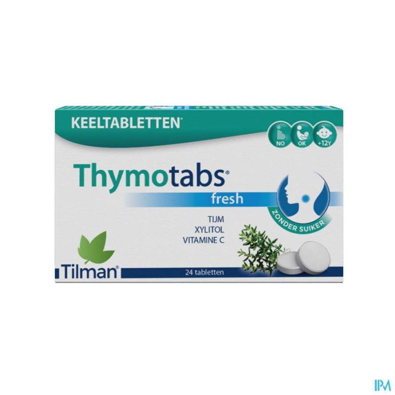 Thymo Tabs Fresh Zuigtabl 24