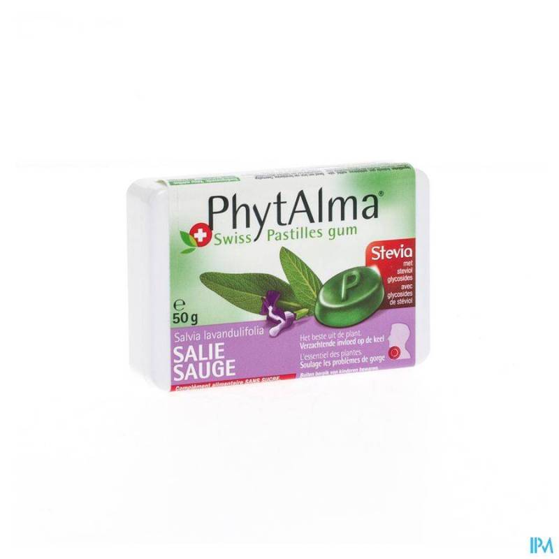 Phytalma Gompastilles Salie + Stevia 50g