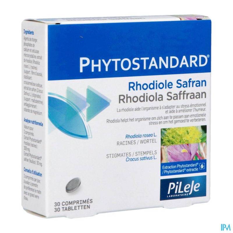 Phytostandard Rhodiola-saffraan Comp 30