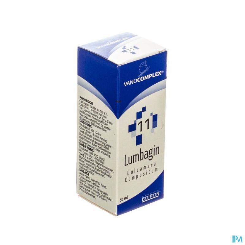 Vanocomplex N11 Lumbagin Gutt 50ml Unda