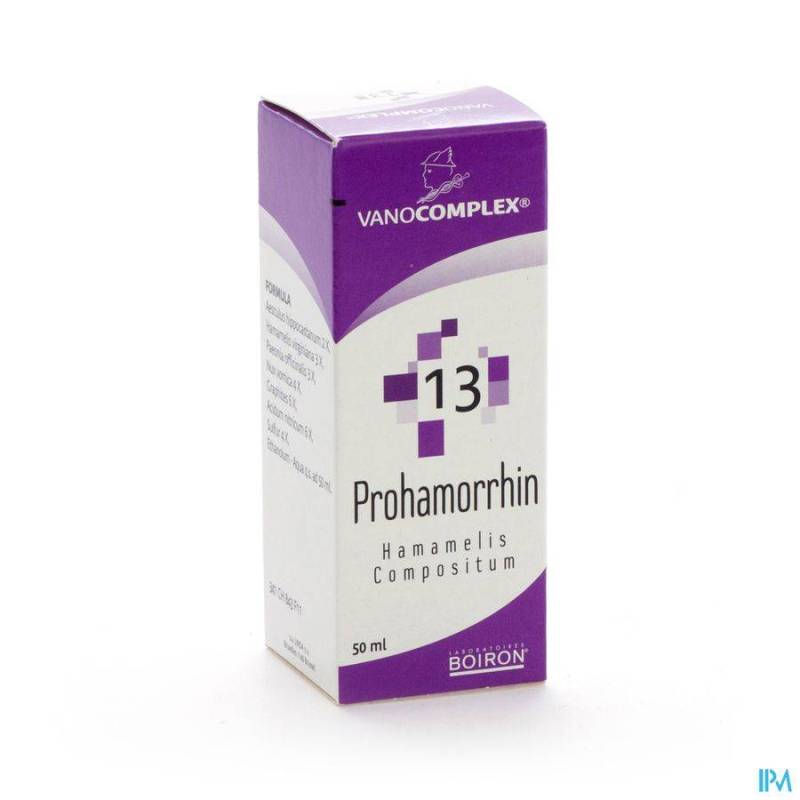 VANOCOMPLEX N13 PROHAEMORRH. GUTT 50ML UNDA