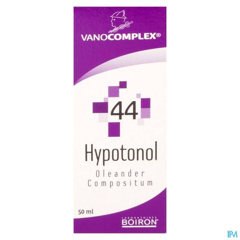 VANOCOMPLEX N44 HYPOTONOL GUTT 50ML UNDA
