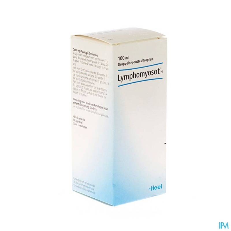 LYMPHOMYOSOT N GUTT 100ML HEEL REMPL.0458-257