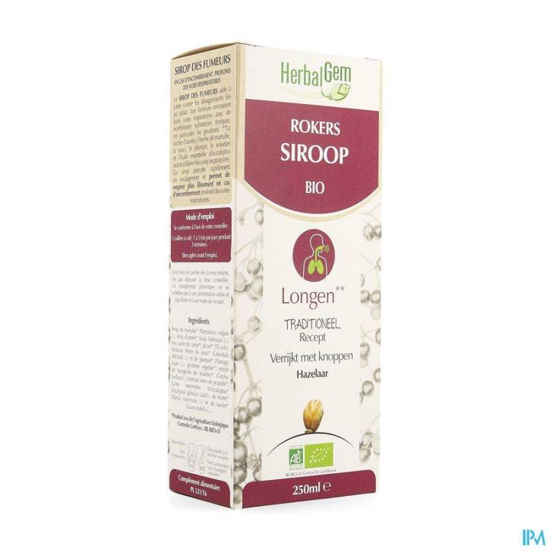 Herbalgem Rokerssiroop 250ml