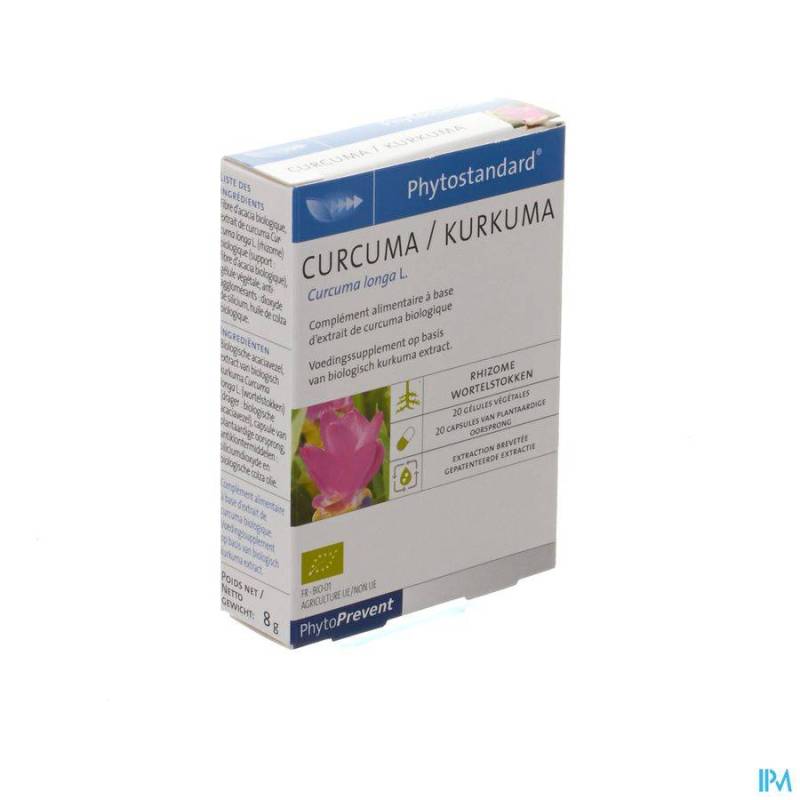 PHYTOSTANDARD CURCUMA CAPS 20